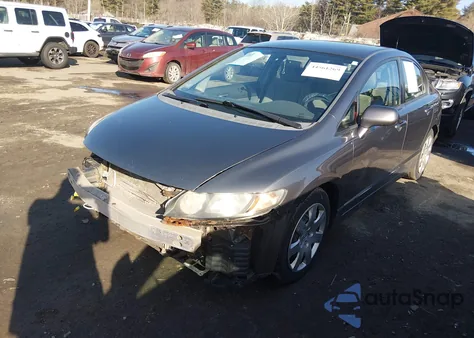 2009 Honda Civic Lx из США, поврежденный, VIN 2HGFA165X9H369457